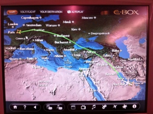 Vol Etihad vers Abu Dhabi