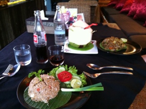 Repas au Hot Chilli